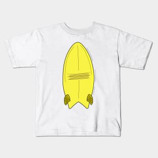 Vintage Surfboard Kids T-Shirt